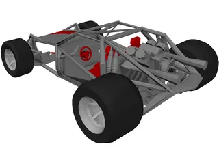 Dune Buggy 3D Model