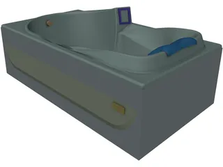 Custom Bathtub 3D Model
