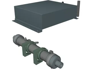 AC&R Evaperator and Condenser 3D Model