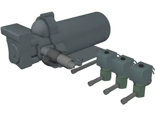 AC&R Circ Pump and TXVs 3D Model