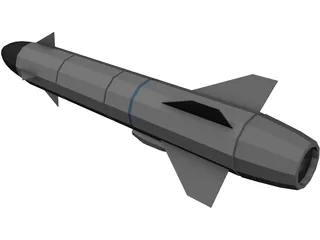 Missile Penguin Anti-Ship 3D Model