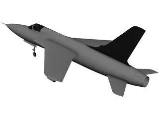 F-105 Thunderchief 3D Model
