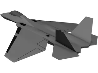 Sukhoi Su-60 Stealth 3D Model