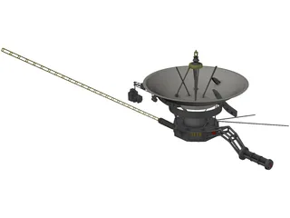 Voyager Probe 3D Model