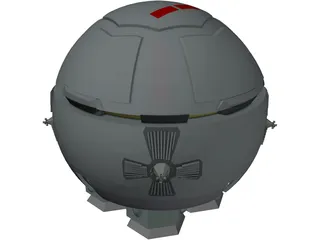 2001 Aries Lander 3D Model