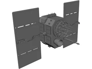 Navstar Satellite 3D Model