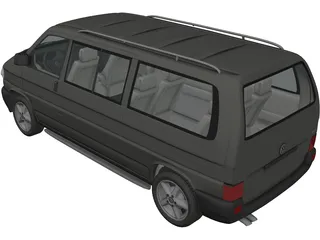 Volkswagen Transporter T4 3D Model