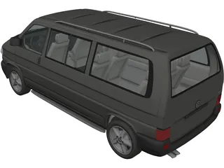 Volkswagen Transporter T5 CAD Model - 3DCADBrowser