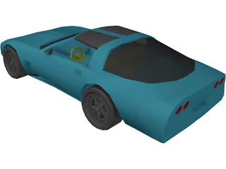 Chevrolet Corvette 3D Model