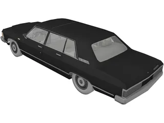 GAZ-14 Chaika (1977) 3D Model