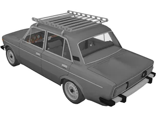 VAZ 2106 Lada 3D Model
