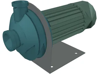 Electric Pump 3D Model