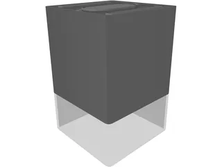 Apple Cube 3D Model