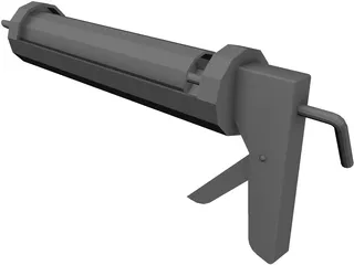 Sealant Caulking Gun 3D Model