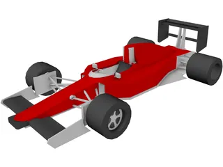 Race Car 3D Model