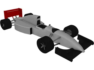 Race Car 3D Model