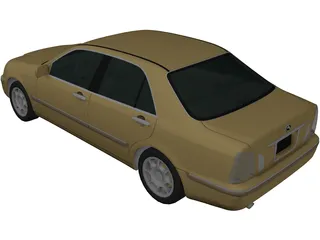 Toyota Progres (2001) 3D Model