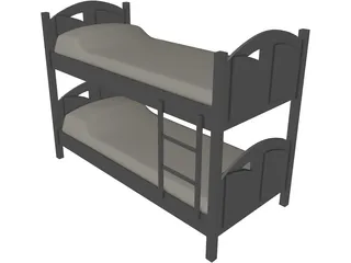 Bed 3D Model