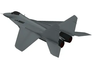 MiG-29 Fulcrum 3D Model