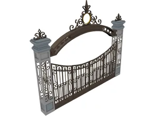 Gate 3D Model