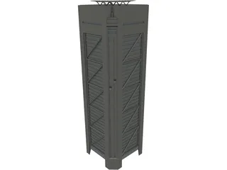 Skyscraper 3D Model