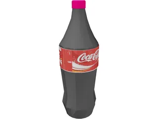 Coca Cola Bottle 3D Model