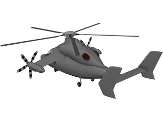 Eurocopter X3 3D Model