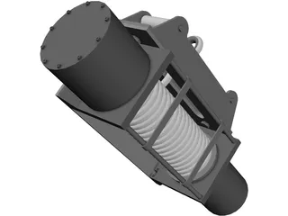 Winch 3D Model