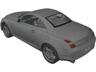 Lexus SC430 3D Model