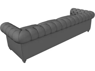 Chester Sofa 3D Model