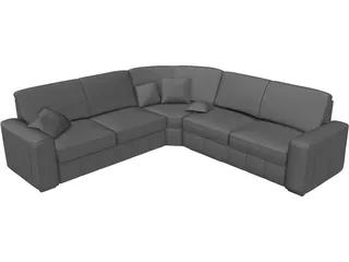 Sofa Indigoran Iden 3D Model