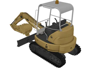 Excavator 3D Model