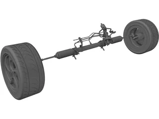 Power Steering 3D Model