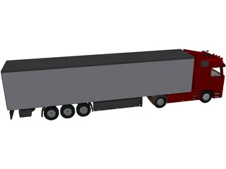 Mercedes-Benz Actros 3D Model