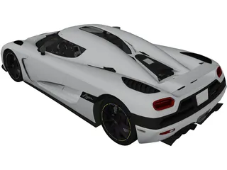 Koenigsegg Agera 3D Model