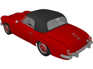 Mercedes-Benz 190SL (1955) 3D Model