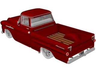 Chevrolet Apache Fleetside (1958) 3D Model