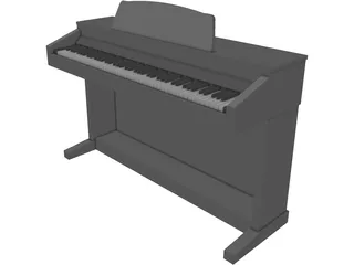 Kawai CA-5 Rosewood Digital Piano 3D Model