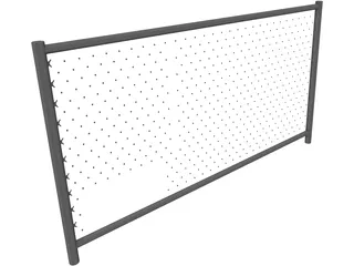 Wire Mesh 3D Model