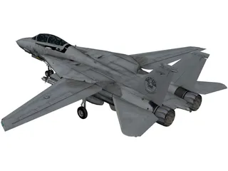 Grumman F-14 Tomcat 3D Model