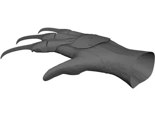 Bladed Glove 3D Model