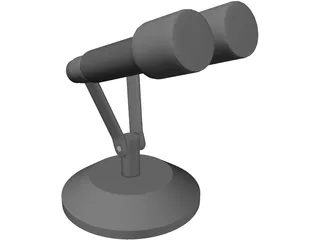 Microphone 3D Model