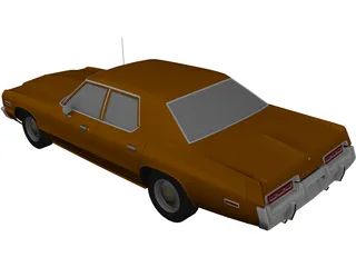 Dodge Monaco (1974) 3D Model