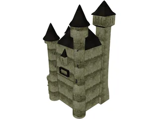 Dark Castle 3D Model