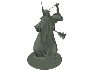 Lich King 3D Model