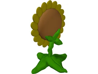 Sunflower 3D Model