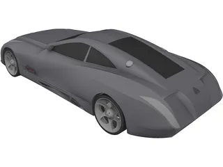 Maybach Exelero 3D Model