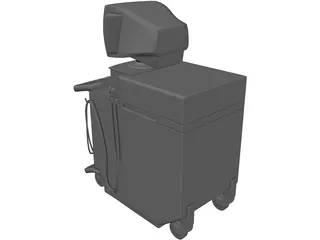 Ultrasound Machine 3D Model