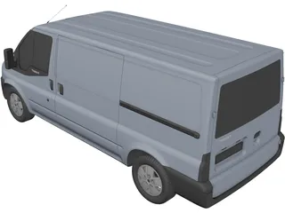 Ford Transit T350 (2010) 3D Model