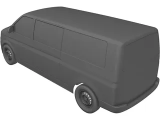 Volkswagen Transporter T5 3D Model